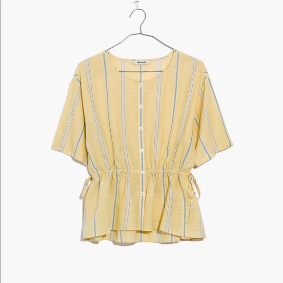Madewell Tops - EUC Madewell Drawstring Waist Shirt